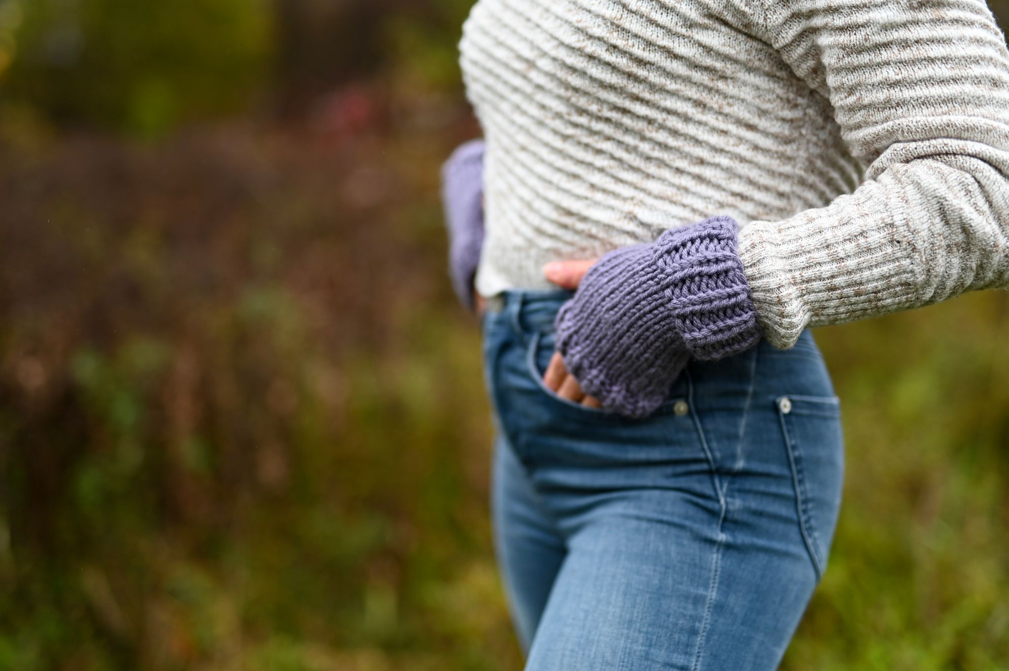 Gants sans doigts (manchon)