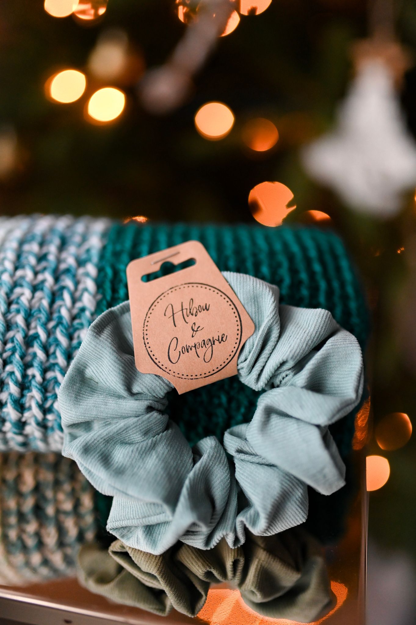 Chouchou velours cordé