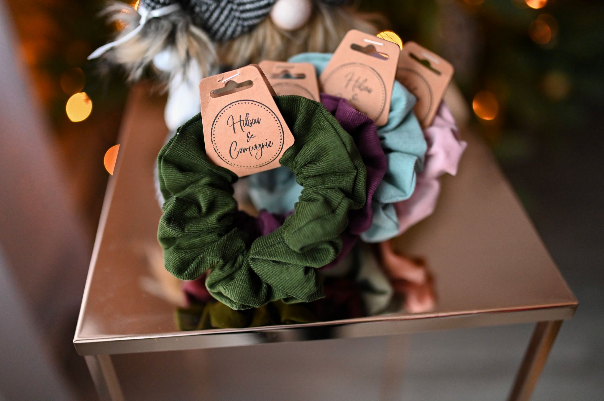 Chouchou velours cordé