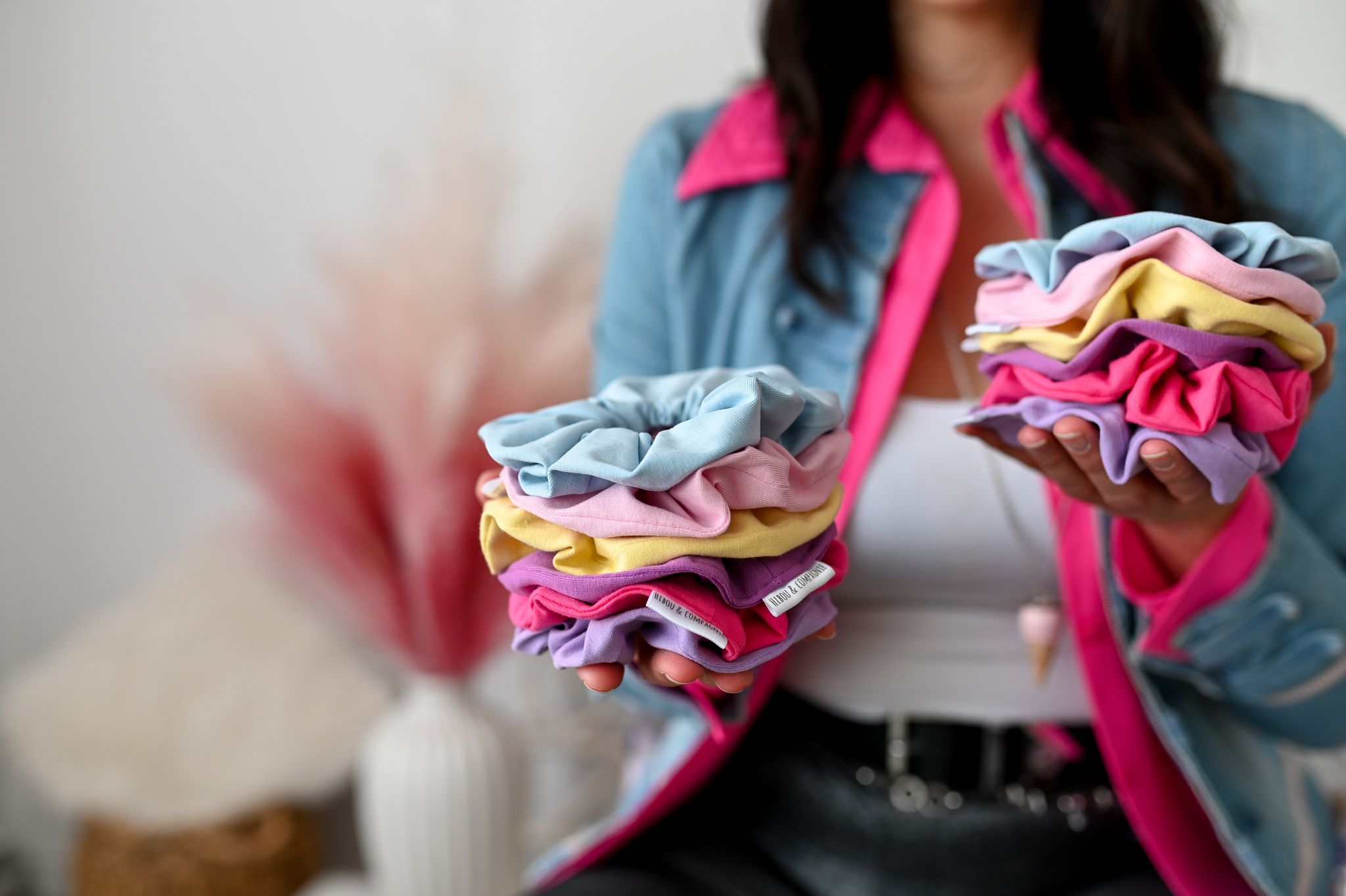 Chouchou uni arc-en-ciel