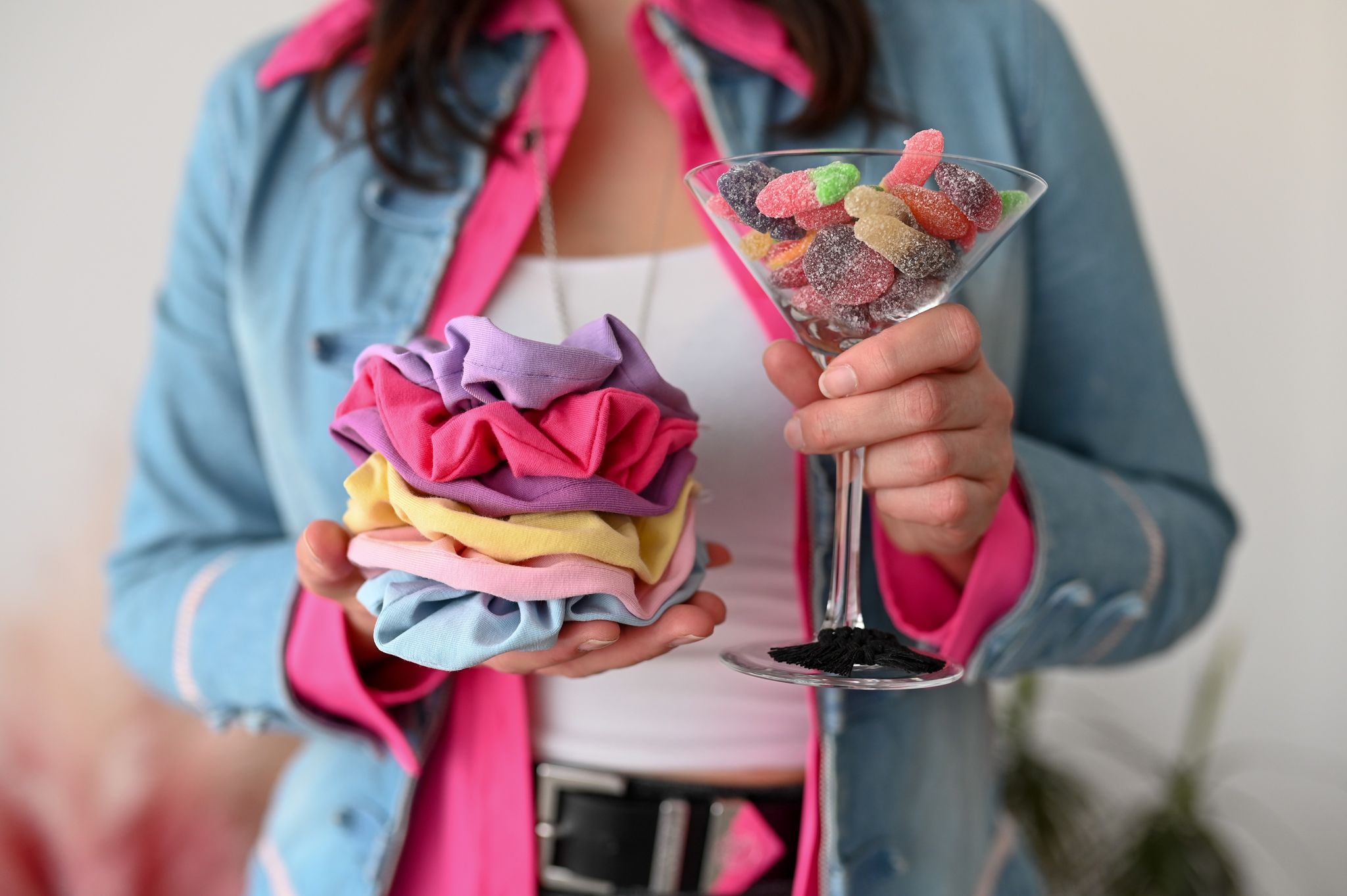 Chouchou uni arc-en-ciel