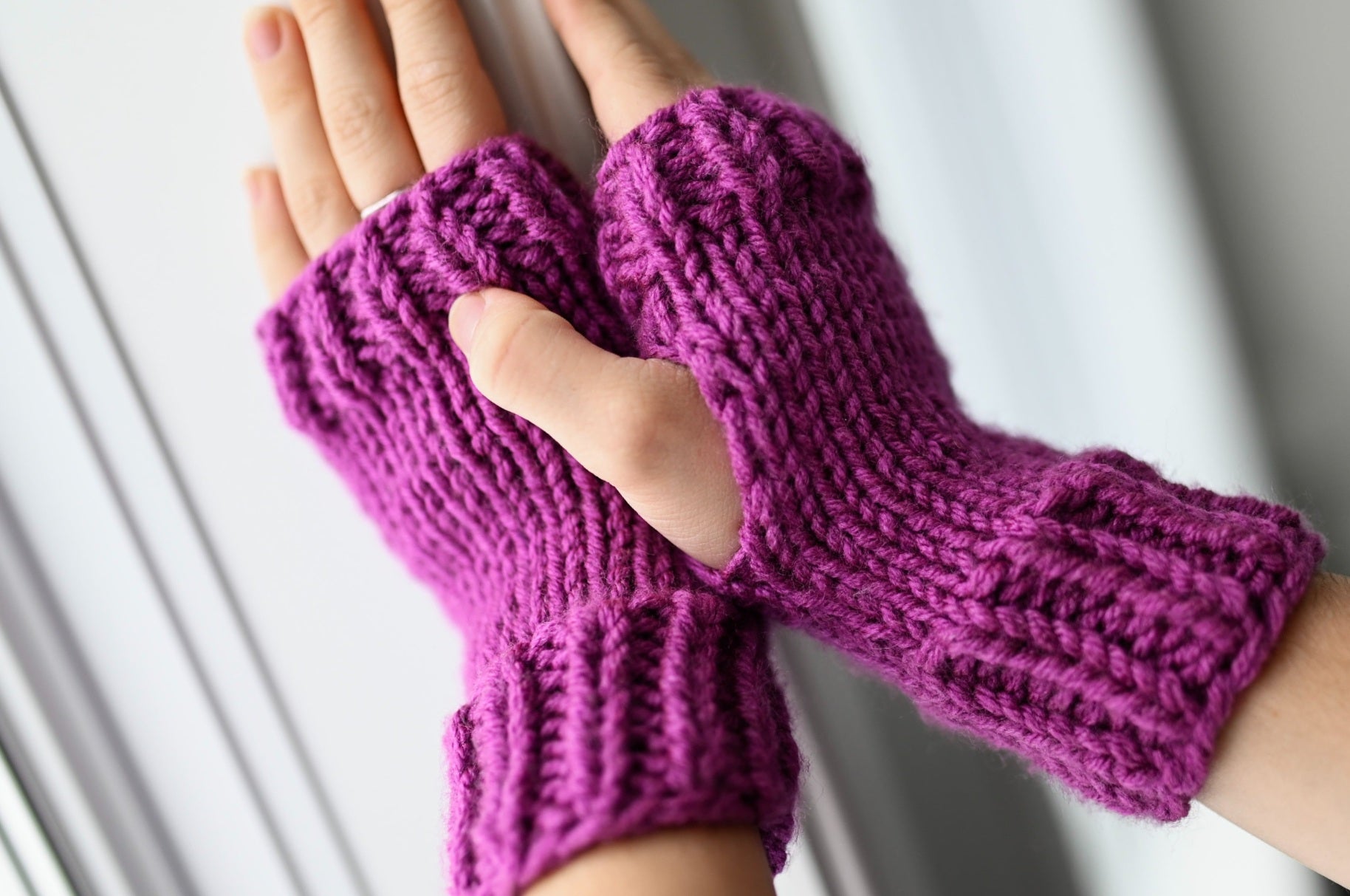 Gants sans doigts (manchon)