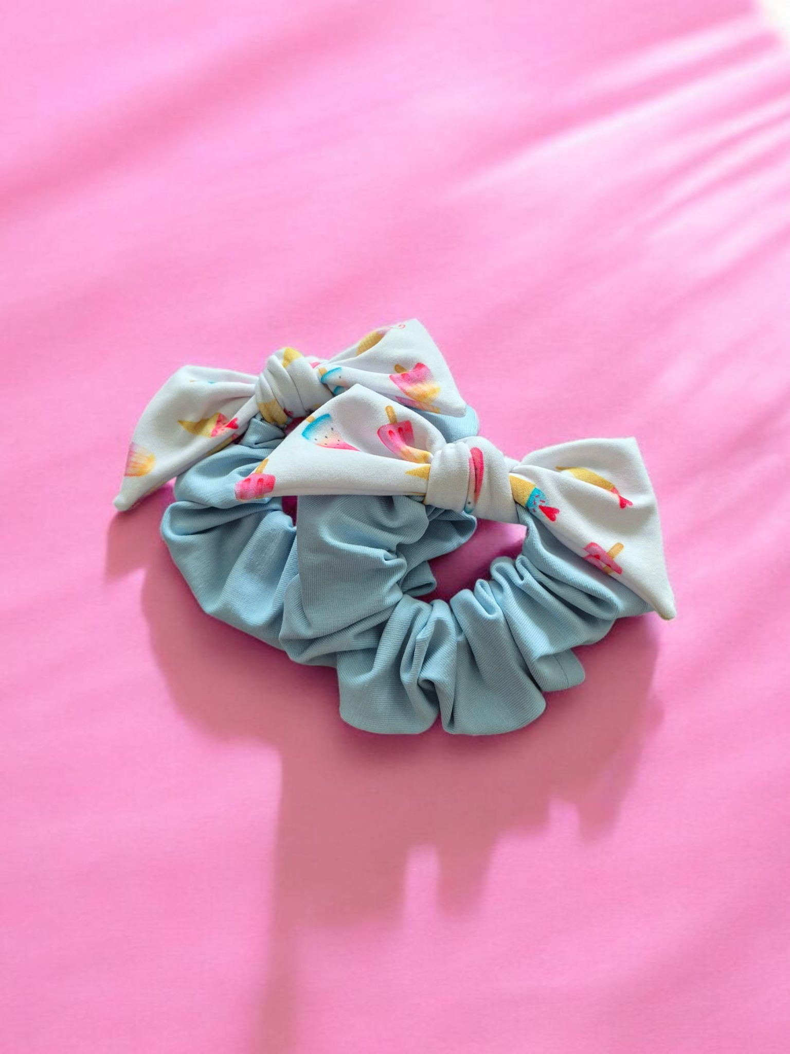 Chouchou bouclette popsicle