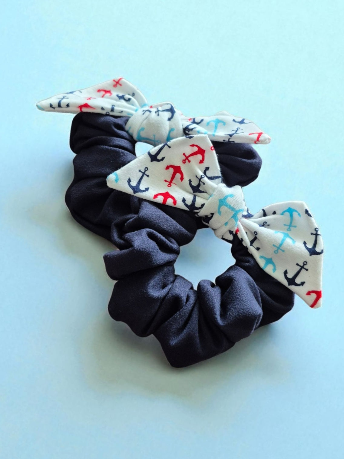 Chouchou bouclette matelot