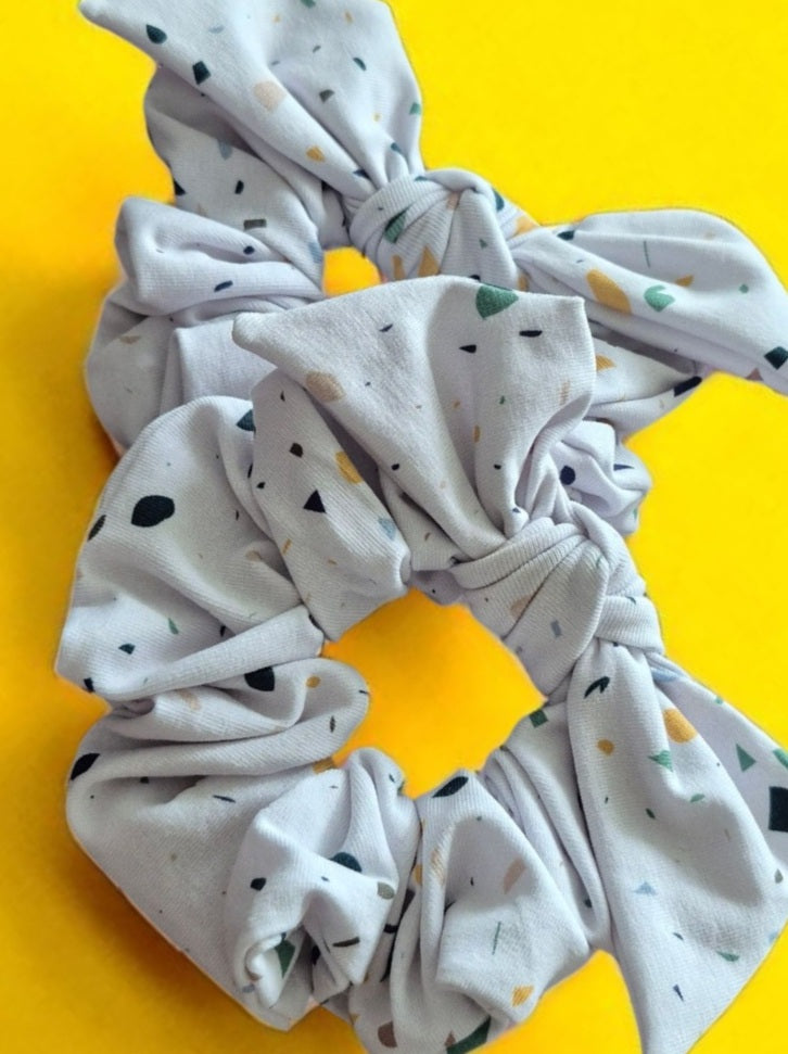 Chouchou bouclette terrazo