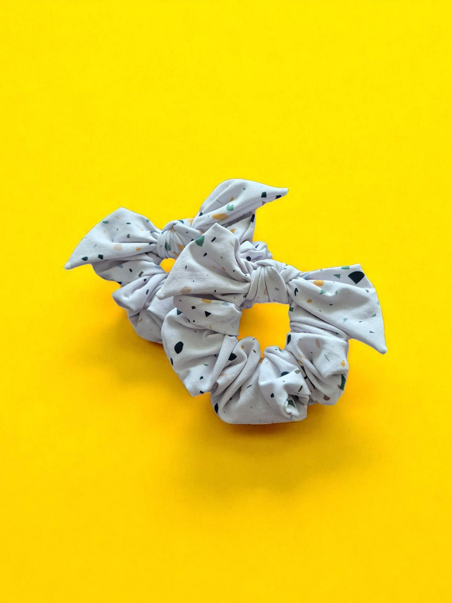 Chouchou bouclette terrazo