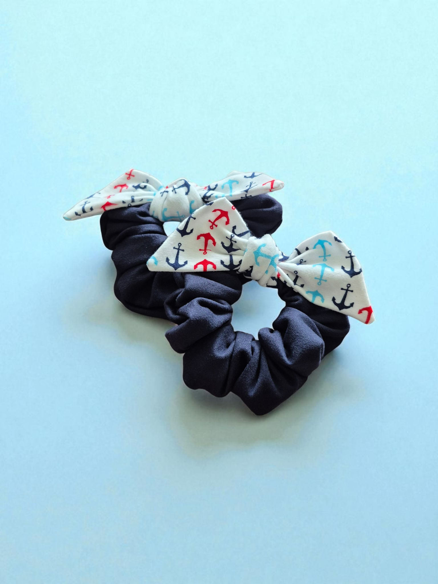 Chouchou bouclette matelot