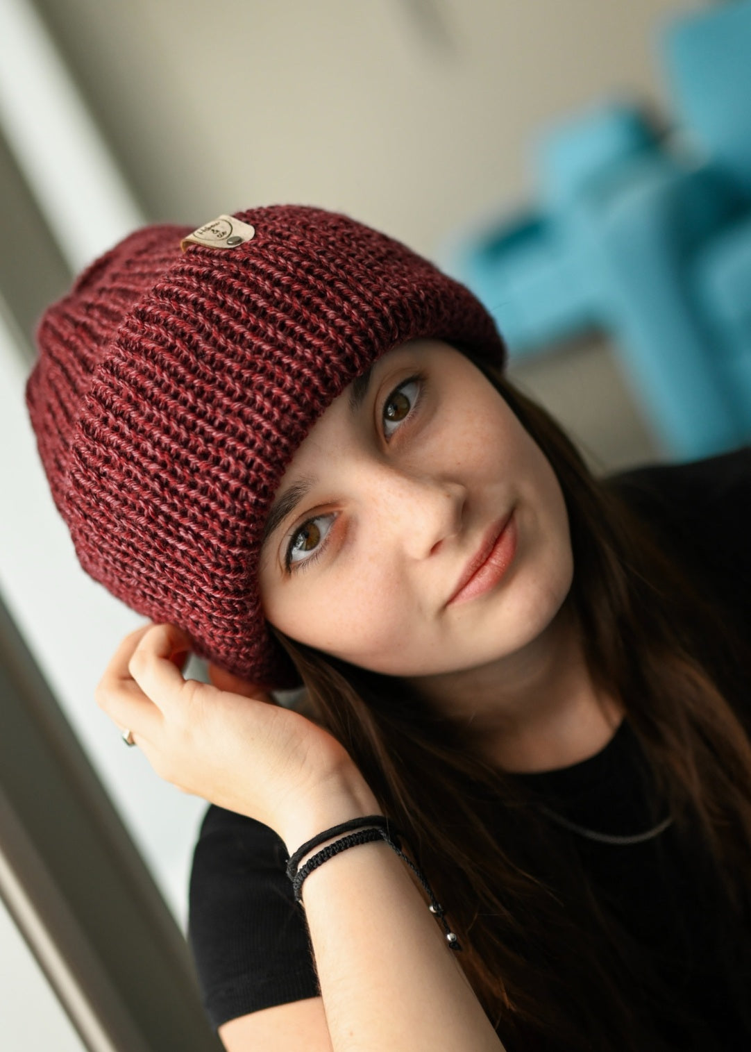 Tuque slouchy BOURGOGNE