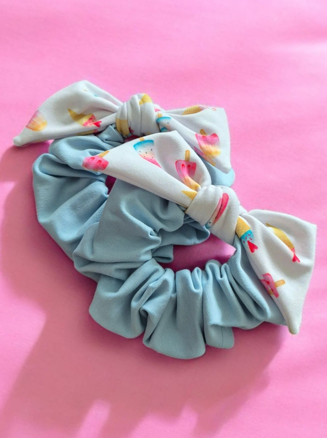 Chouchou bouclette popsicle