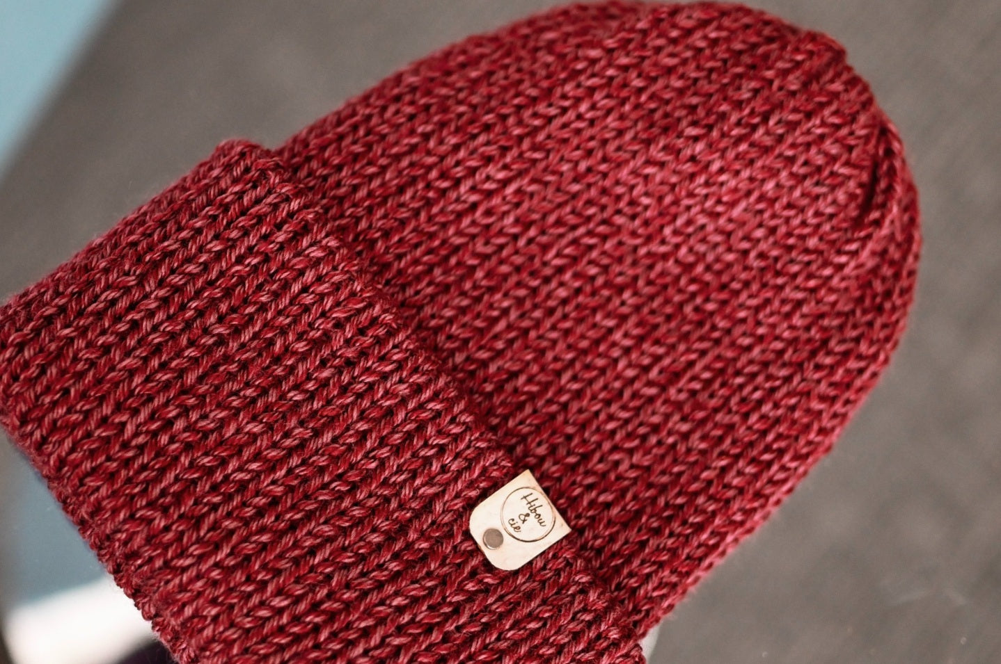Tuque slouchy BOURGOGNE