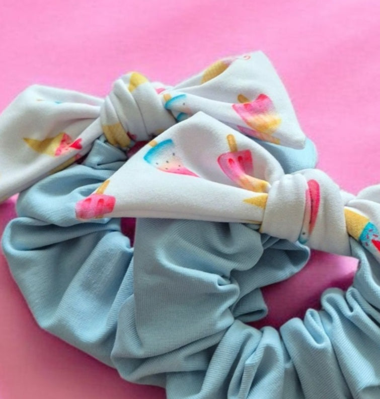 Chouchou bouclette popsicle